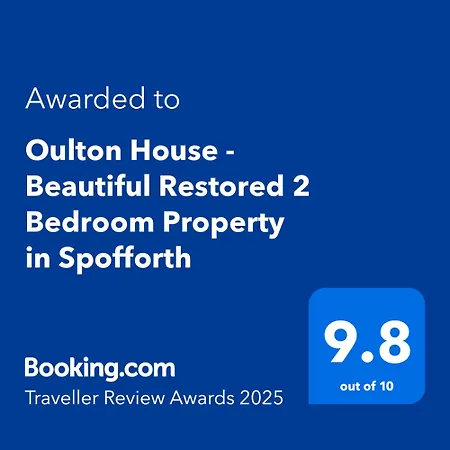 Oulton House - Beautiful Restored 2 Bedroom In Spofforth, Harrogate בית נופש Spofforth